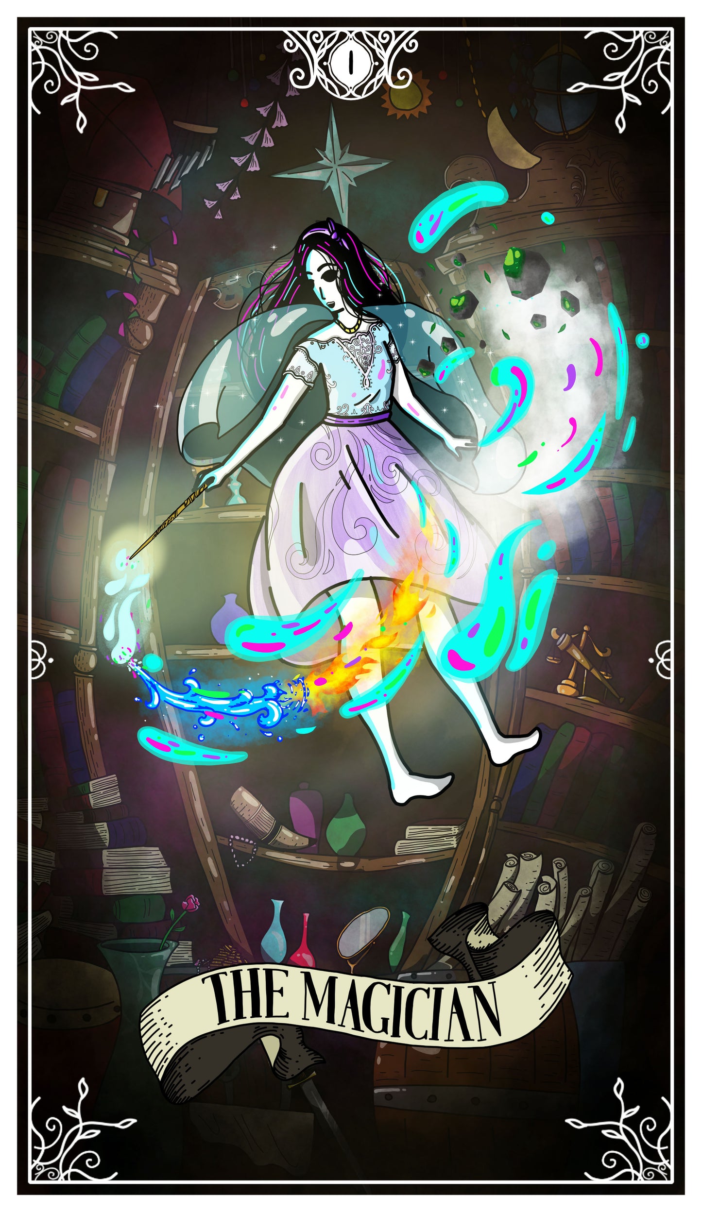 5x7" Prints from Tarot of the Guiding Muse