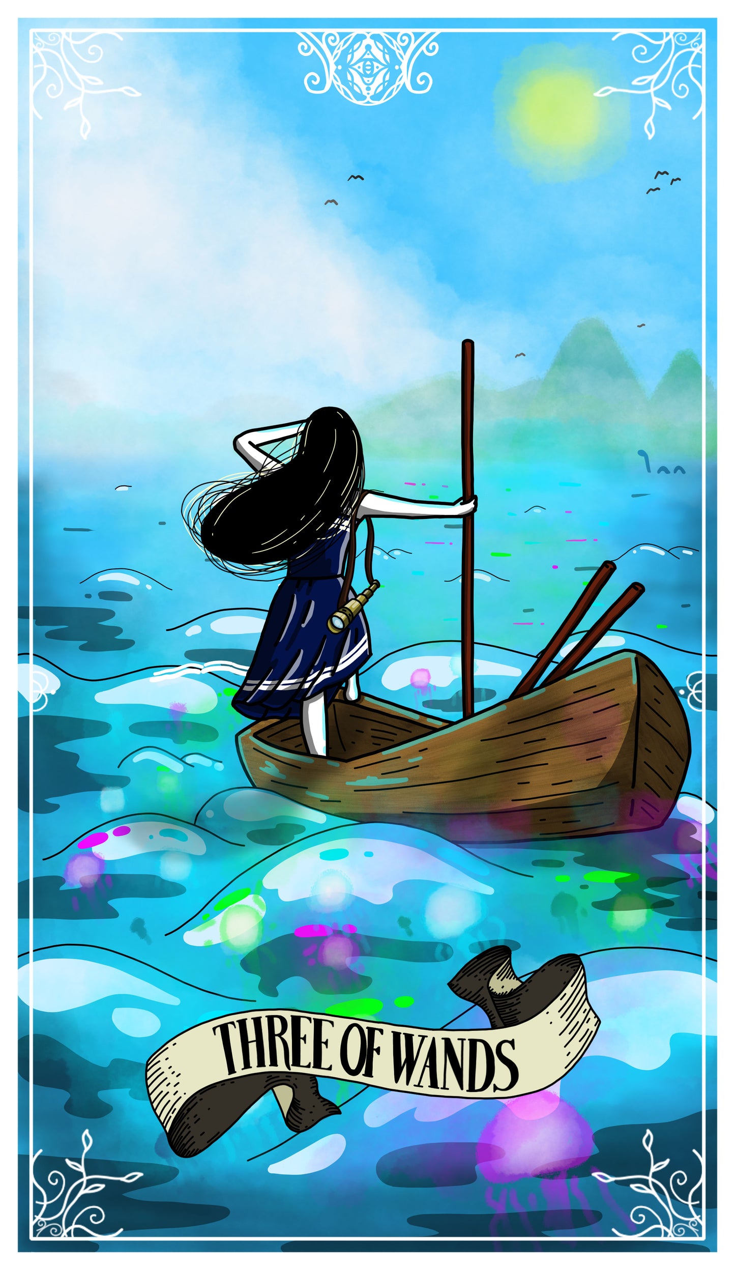 5x7" Prints from Tarot of the Guiding Muse