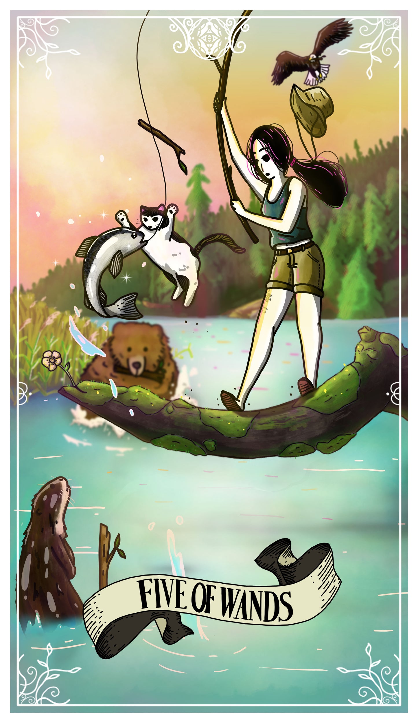 5x7" Prints from Tarot of the Guiding Muse