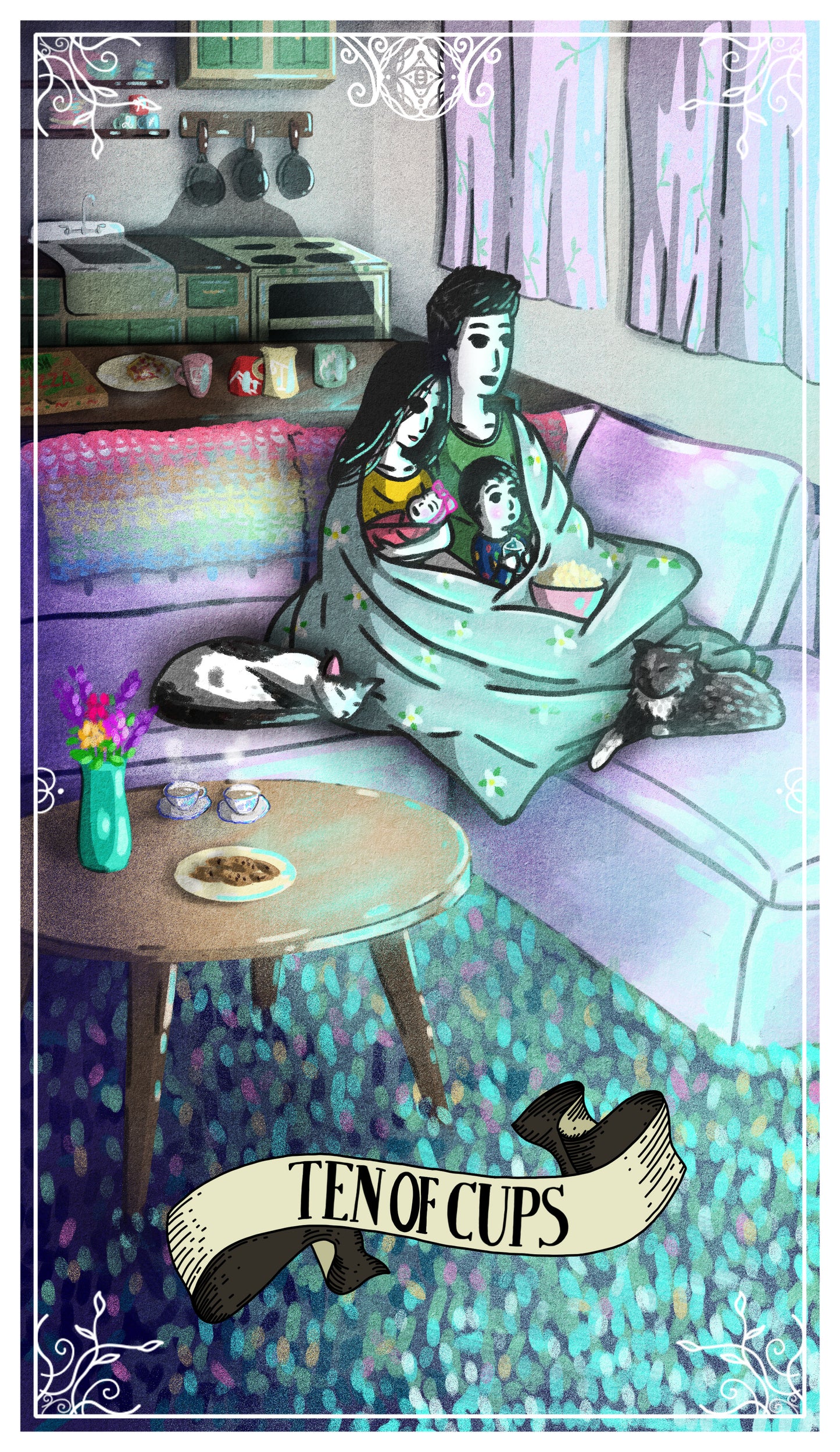 5x7" Prints from Tarot of the Guiding Muse