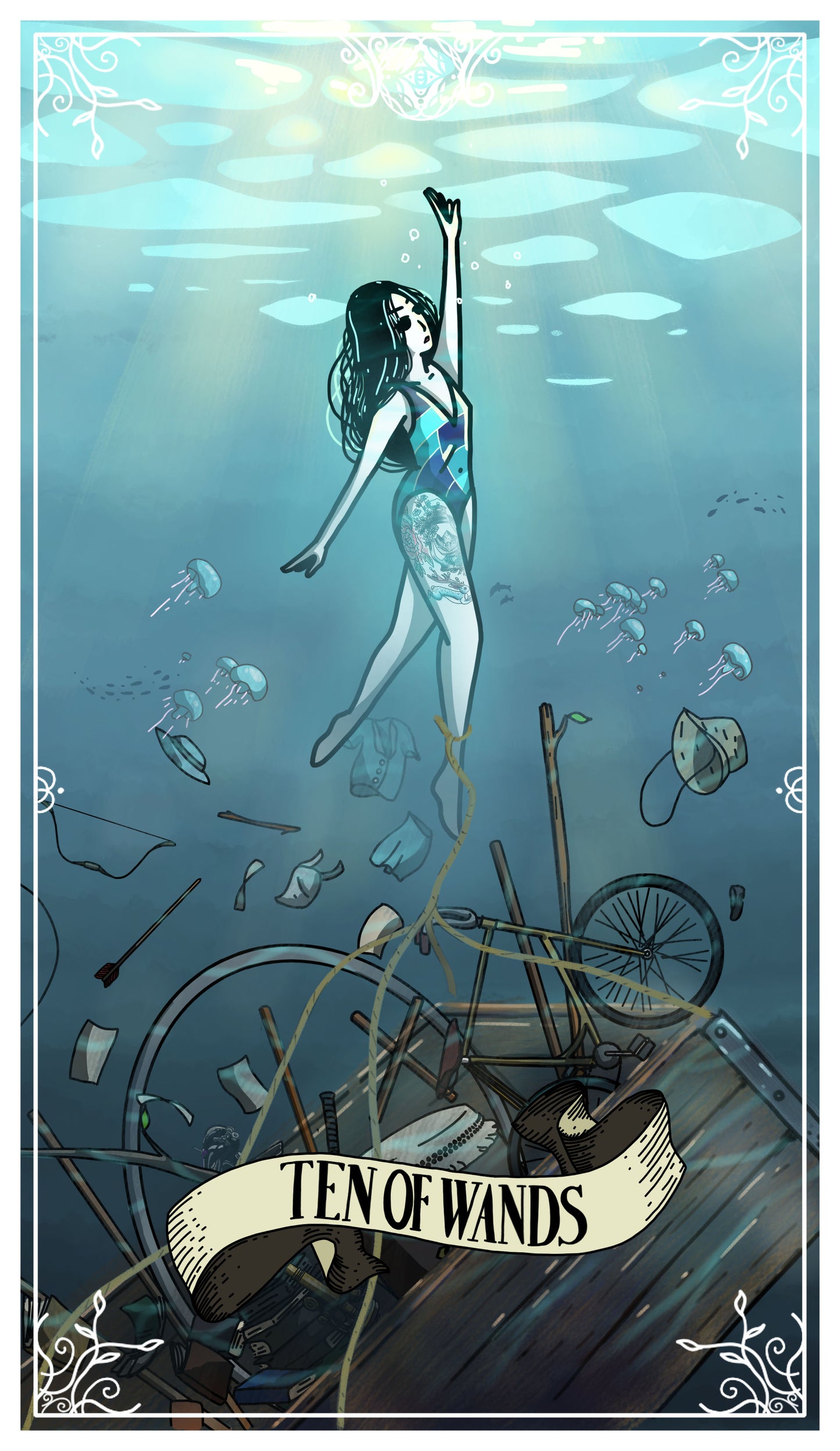 5x7" Prints from Tarot of the Guiding Muse