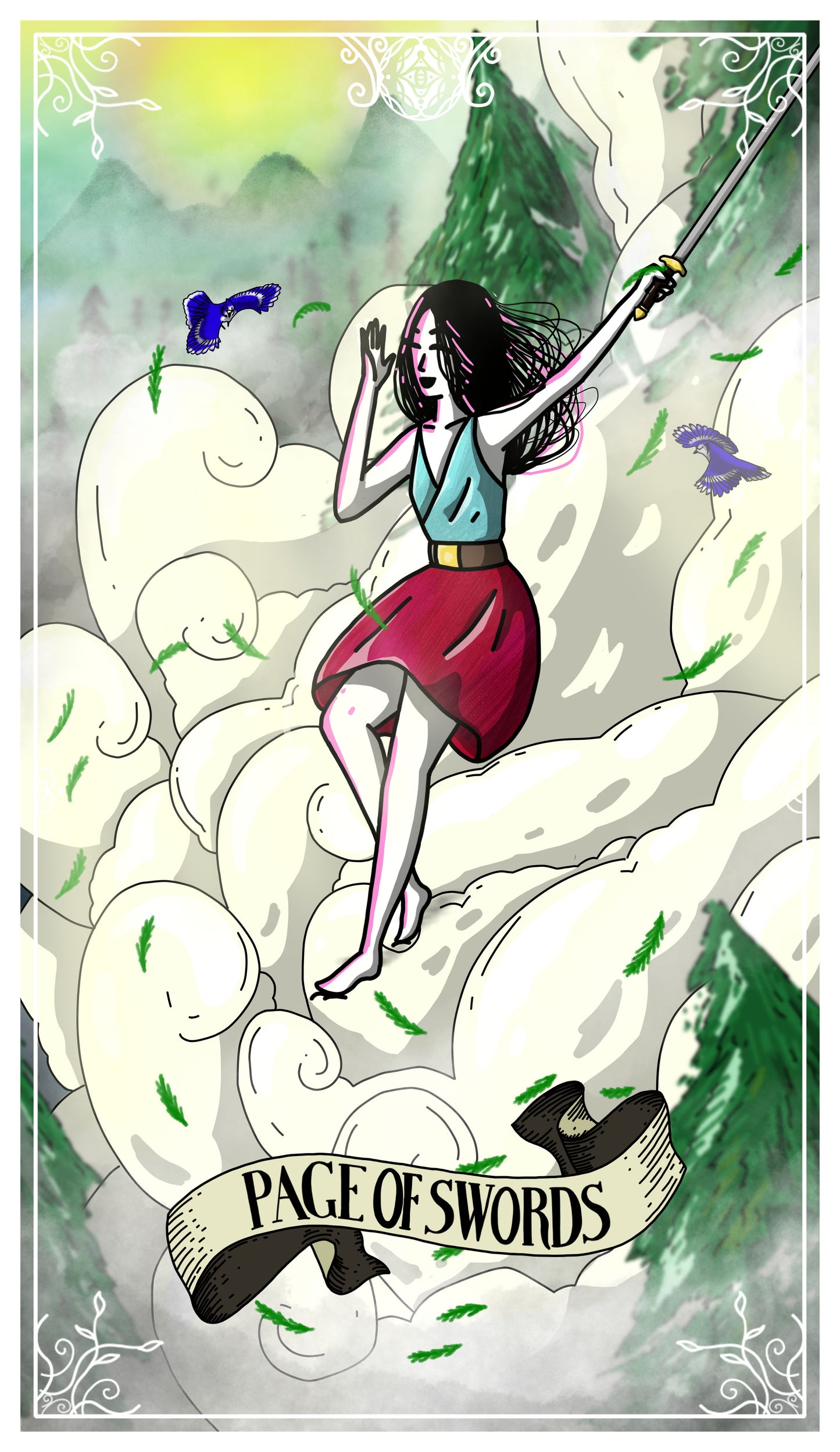 5x7" Prints from Tarot of the Guiding Muse