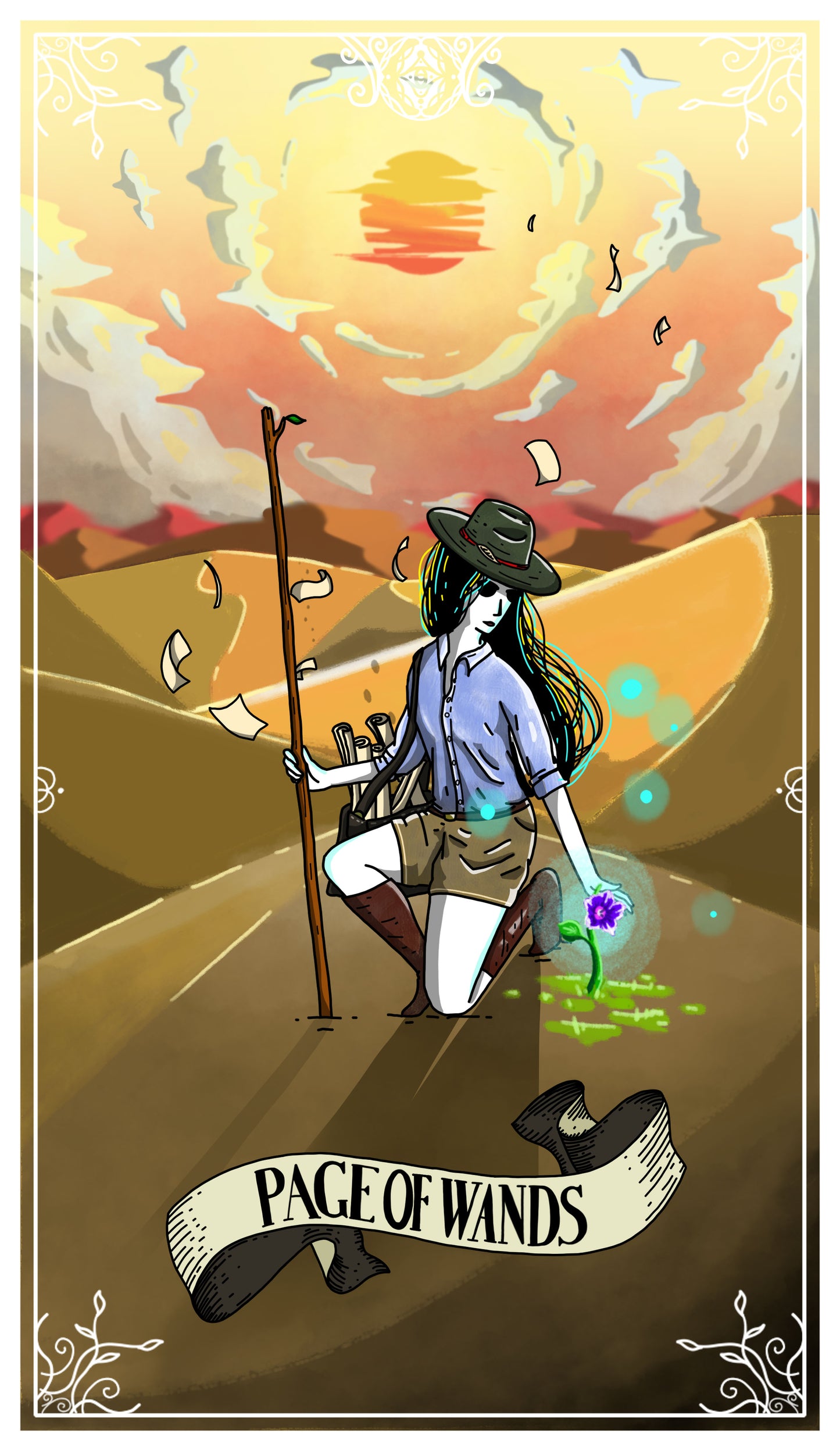 5x7" Prints from Tarot of the Guiding Muse