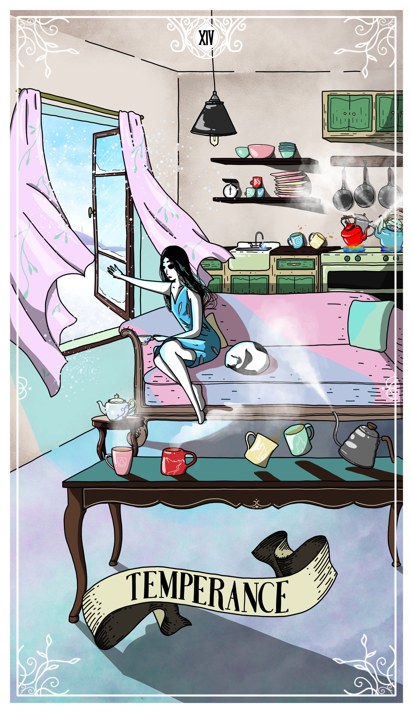 5x7" Prints from Tarot of the Guiding Muse