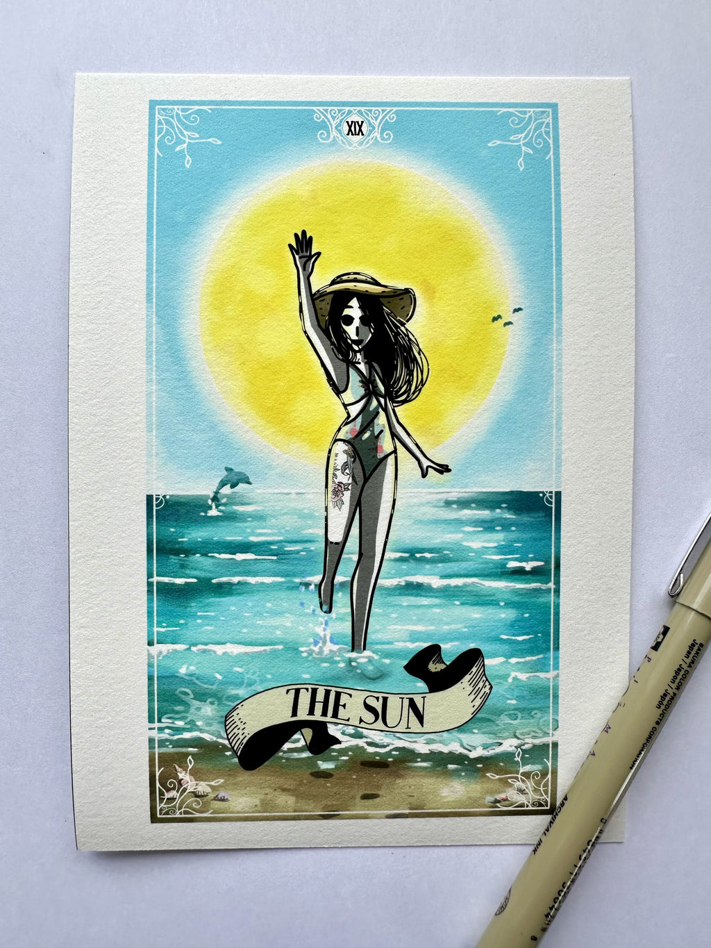5x7" Prints from Tarot of the Guiding Muse